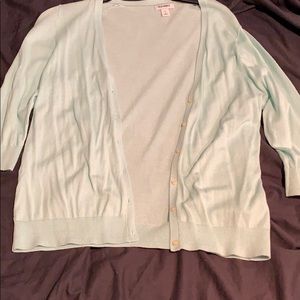 mint sweater